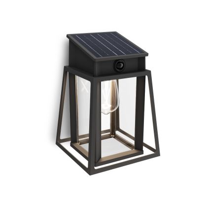 Philips - LED Solarna zidna svjetiljka sa senzorom za pokret i dan/noć LYSIN LED/3,2W/3,7V 2600 mAh 4000K IP44