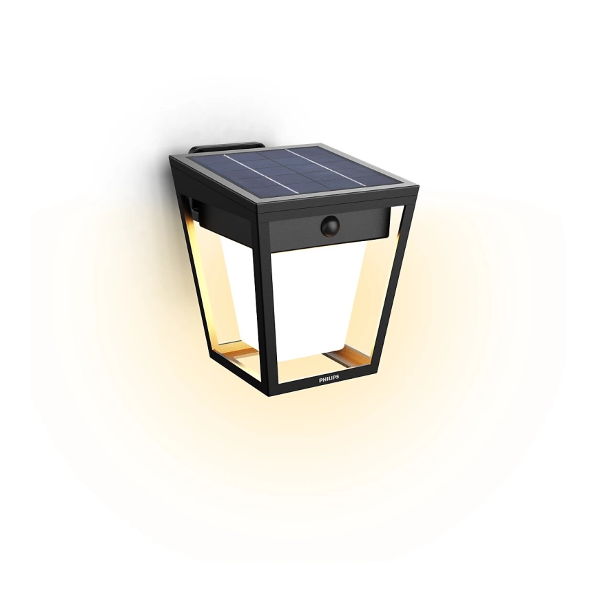 Philips - LED Solarna zidna svjetiljka sa senzorom NISSA LED/1,8W/3,7V 3000K IP44
