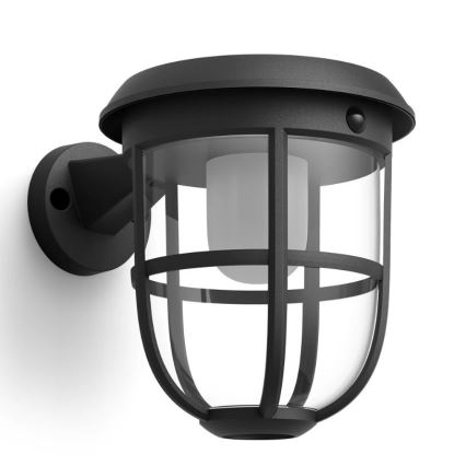 Philips - LED Solarna zidna svjetiljka sa senzorom za pokret i dan/noć RADII LED/1,3W/3,7V 2000 mAh 3000K IP44