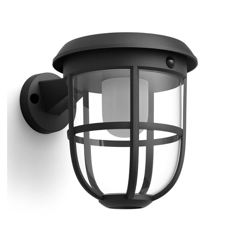 Philips - LED Solarna zidna svjetiljka sa senzorom za pokret i dan/noć RADII LED/1,3W/3,7V 2000 mAh 3000K IP44