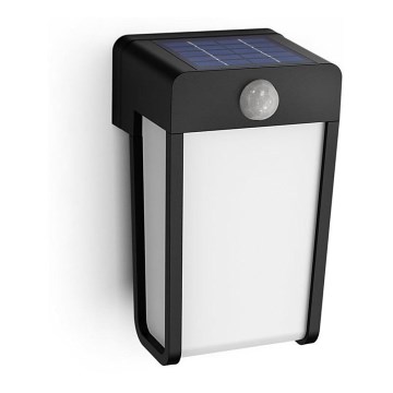 Philips - LED Solarna zidna svjetiljka sa senzorom SHROUD LED/2,3W/3,7V IP44