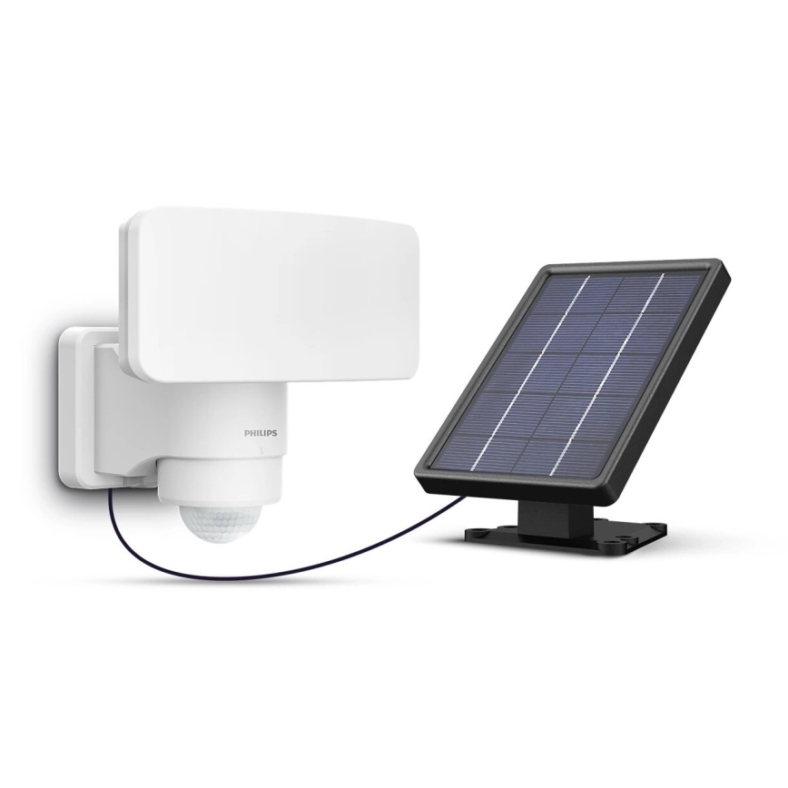 Philips - LED Solarna zidna svjetiljka sa senzorom TYLUS LED/6W/3,7V 3000K IP44