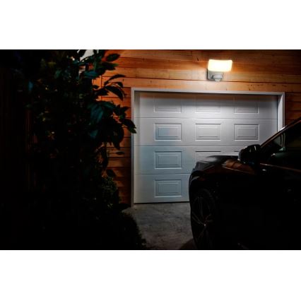 Philips - LED Solarna zidna svjetiljka sa senzorom TYLUS LED/6W/3,7V 3000K IP44