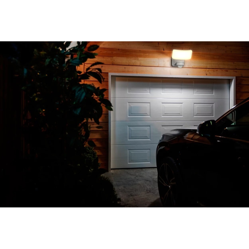 Philips - LED Solarna zidna svjetiljka sa senzorom TYLUS LED/6W/3,7V 3000K IP44