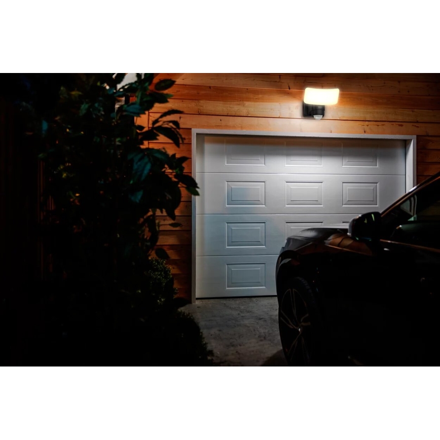 Philips - LED Solarna zidna svjetiljka sa senzorom TYLUS LED/6W/3,7V 3000K IP44