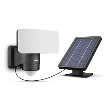 Philips - LED Solarna zidna svjetiljka sa senzorom TYLUS LED/6W/3,7V 5000K IP44