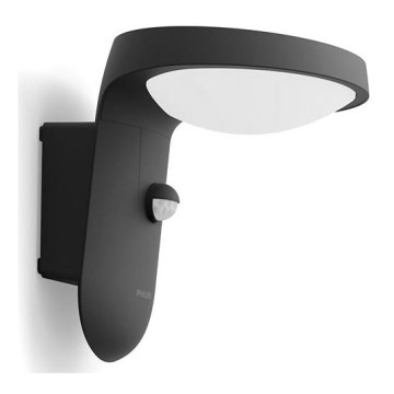 Philips - LED Solarna zidna svjetiljka sa senzorom za pokret i dan/noć LED/1,2W/4V 1800 mAh 4000K IP44