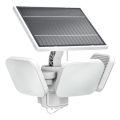 Philips - LED solarna zidna svjetiljka sa senzorom ZYREN LED/24,5W/3,7V 2600 mAh 3000K IP65 bijela
