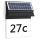 Philips - LED Solarni kućni broj ENKARA LED/0,2W/3,7V IP44