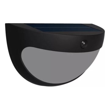 Philips - LED solarno zidno svjetlo sa senzorom SWYN LED/3,8W/3,7V 800 mAh 2700K IP44 crno
