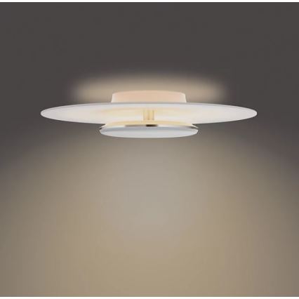 Philips- LED stropna svjetiljka s prigušivanjem SCENE SWITCH LED/40W/230V 2700K srebrna