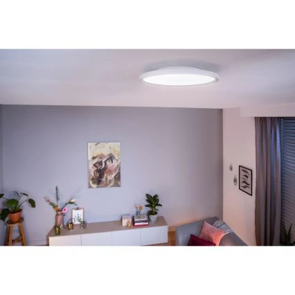 Philips - Prigušivo LED stropno svjetlo Hue AURELLE LED/21W/230V 2200-6500K Ø 39,5 cm bijelo