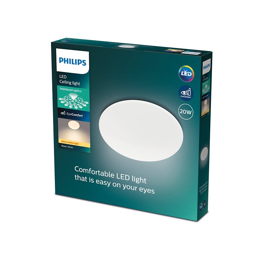 Philips - LED Stropna svjetiljka LED/20W/230V 2700K