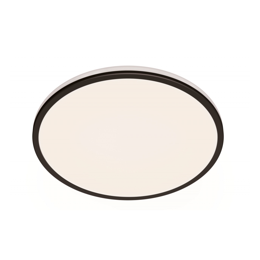 Philips - LED stropna svjetiljka s prigušivanjem SCENE SWITCH LED/18W/230V promjer 30 cm 2700K crna