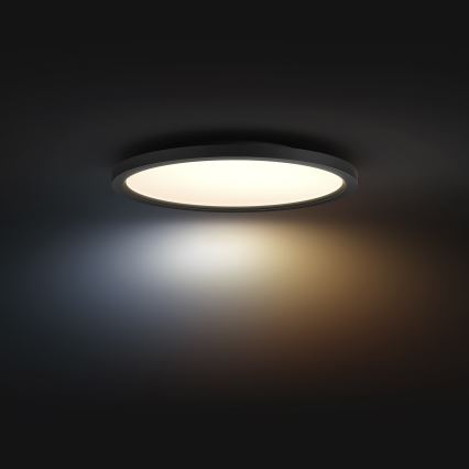 Philips - LED prigušivo stropno svjetlo Hue AURELLE LED/21W/230V 2200-6500K promjer 39,5 cm crno