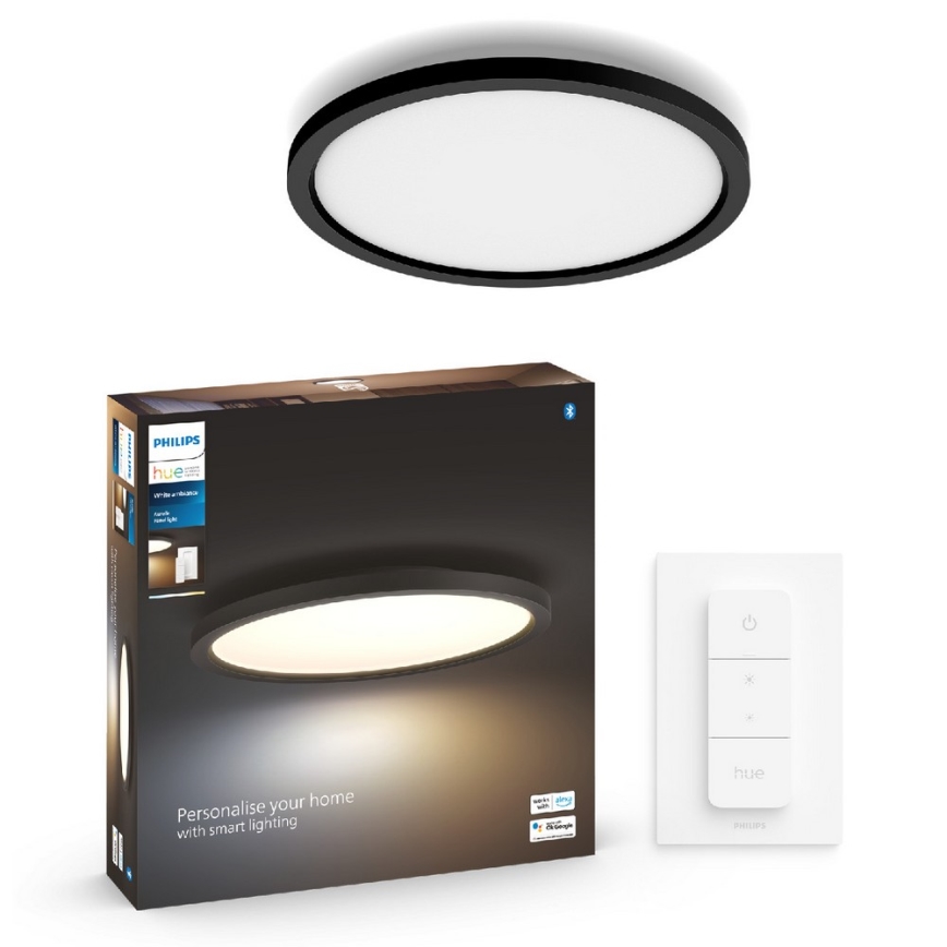 Philips - LED stropna svjetiljka s prigušivanjem Hue AURELLE LED/24,5W/230V + daljinski upravljač