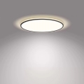 Philips - LED stropna svjetiljka s prigušivanjem SCENE SWITCH LED/36W/230V promjer 50 cm 4000K crna