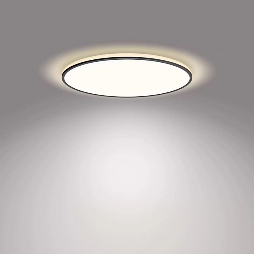 Philips - LED stropna svjetiljka s prigušivanjem SCENE SWITCH LED/36W/230V promjer 50 cm 4000K crna