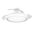 Philips - LED Stropna svjetiljka s ventilatorom BLISS LED/35W/230V 5500/4000/2700K bijela + daljinski upravljač