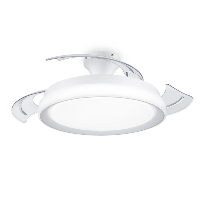 Philips - LED Stropna svjetiljka s ventilatorom BLISS LED/35W/230V 5500/4000/2700K bijela + daljinski upravljač