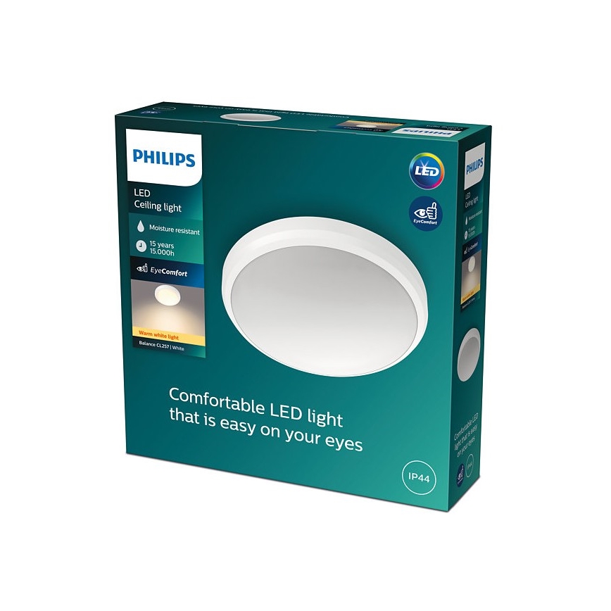 Philips - LED Stropna svjetiljka za kupaonicu BALANCE LED/6W/230V IP44