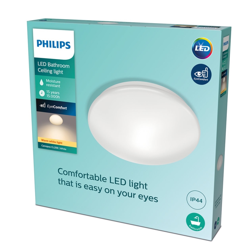 Philips - LED Stropna svjetiljka za kupaonicu LED/20W/230V IP44