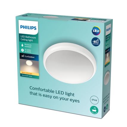 Philips - LED Stropna svjetiljka za kupaonicu LED/6W/230V 2700K IP44