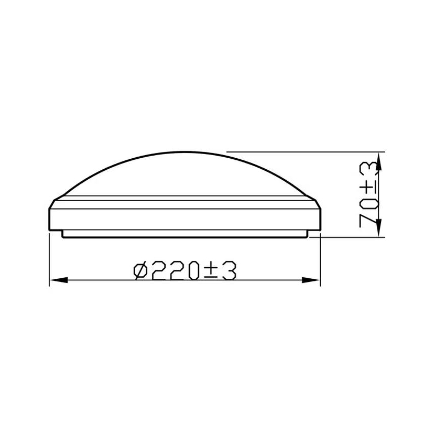 Philips - LED Stropna svjetiljka za kupaonicu LED/6W/230V 4000K IP44
