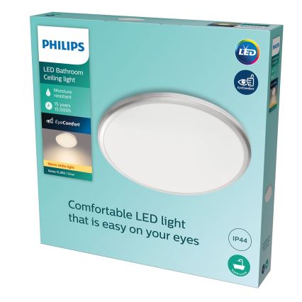 Philips - LED Stropna svjetiljka za kupaonicu LED/17W/230V IP44