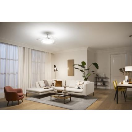 Philips - LED stropni ventilator LED/35W/230V 5500/4000/2700K bijela + daljinski upravljač