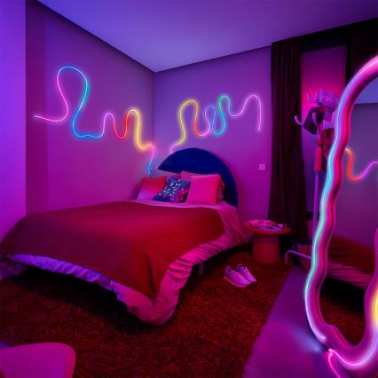Philips - LED RGBIC trak s mogućnošću prigušivanja SMART NEON FLEX 10m LED/45W/230V 2700-6500K Wi-Fi