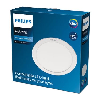 Philips - LED Ugradbena svjetiljka LED/17W/230V 3000K