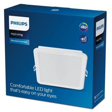 Philips - LED Ugradbena svjetiljka MESON LED/12,5W/230V 4000K