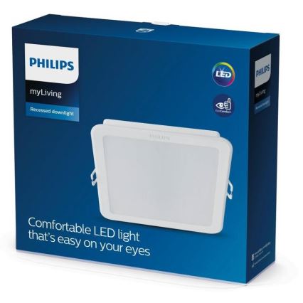 Philips - LED Ugradbena svjetiljka MESON LED/16,5W/230V 3000K
