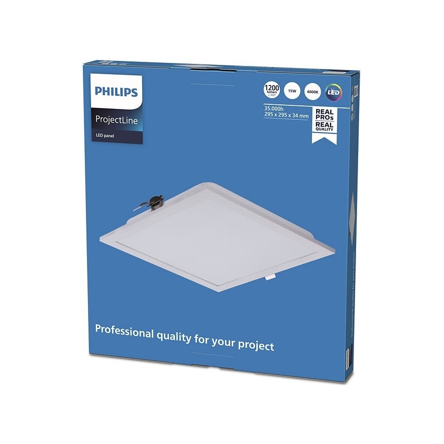 Philips - LED Ugradbena svjetiljka PROJECTLINE LED/15W/230V 29,5x29,5 cm