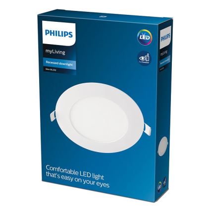 Philips - LED Ugradbena svjetiljka SLIM LED/9W/230V 3000K