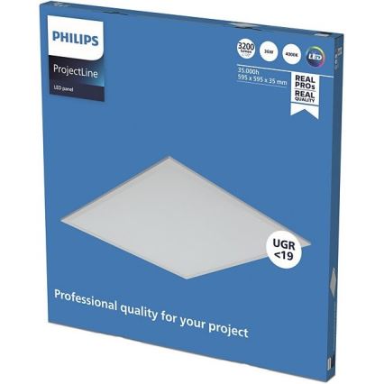 Philips - LED Ugradbeni panel PROJECTLINE LED/36W/230V 59,5x59,5 cm