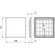 Philips - LED Ugradbeni panel PROJECTLINE LED/36W/230V 59,5x59,5 cm