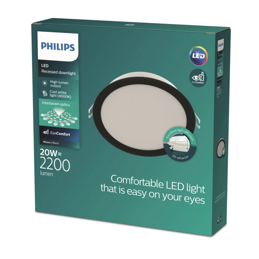 Philips - LED ugradna svjetiljka MESON LED/20W/230V 4000K