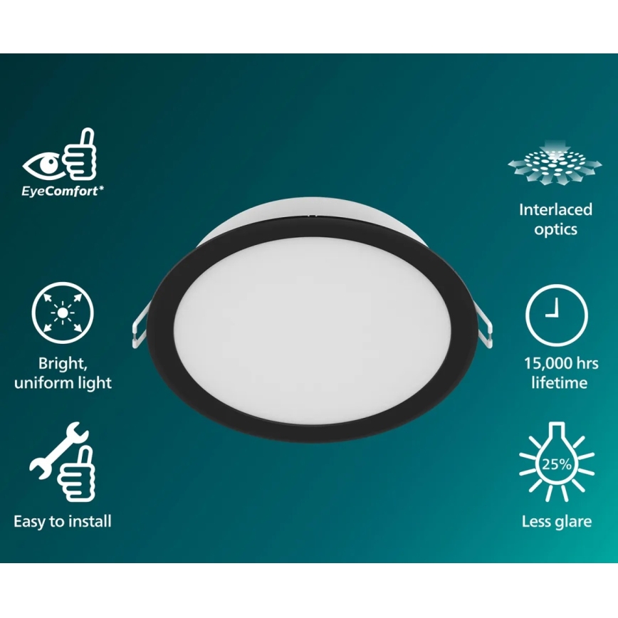 Philips - LED ugradna svjetiljka MESON LED/5,5W/230V 4000K