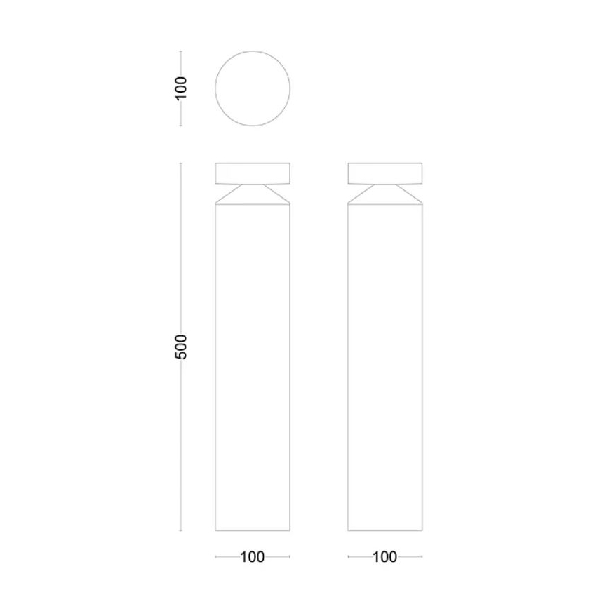 Philips - LED Vanjska lampa LAVEN LED/6W/230V 4000K IP44