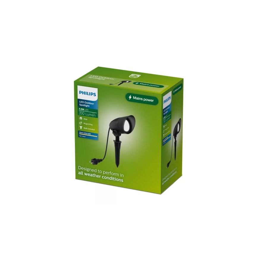 Philips - LED vanjska reflektorska svjetiljka CYLR LED/4,6W/230V 2700K IP44