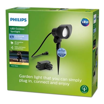 Philips - LED Vanjska reflektorska svjetiljka LED/24W/230V 2700K IP44