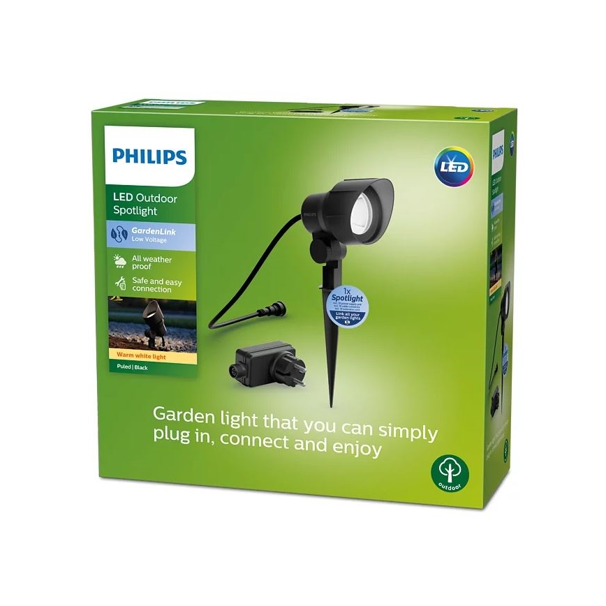 Philips - LED Vanjska reflektorska svjetiljka LED/24W/230V 2700K IP44