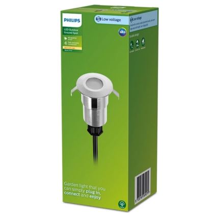 Philips - LED Vanjska ugradbena svjetiljka SPORE LED/1W/24V IP67