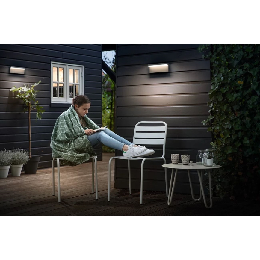 Philips - LED Vanjska zidna svjetiljka BUSTAN LED/3,8W/230V 2700K IP44