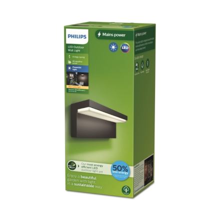 Philips - LED Vanjska zidna svjetiljka BUSTAN LED/3,8W/230V 2700K IP44