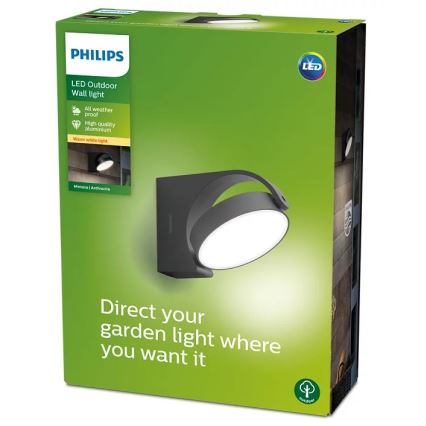 Philips - LED Vanjska zidna svjetiljka LED/7W/230V 2700K IP44