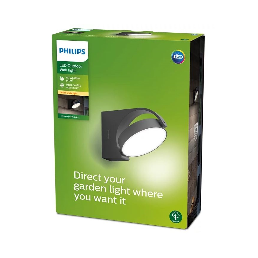 Philips - LED Vanjska zidna svjetiljka LED/7W/230V 2700K IP44