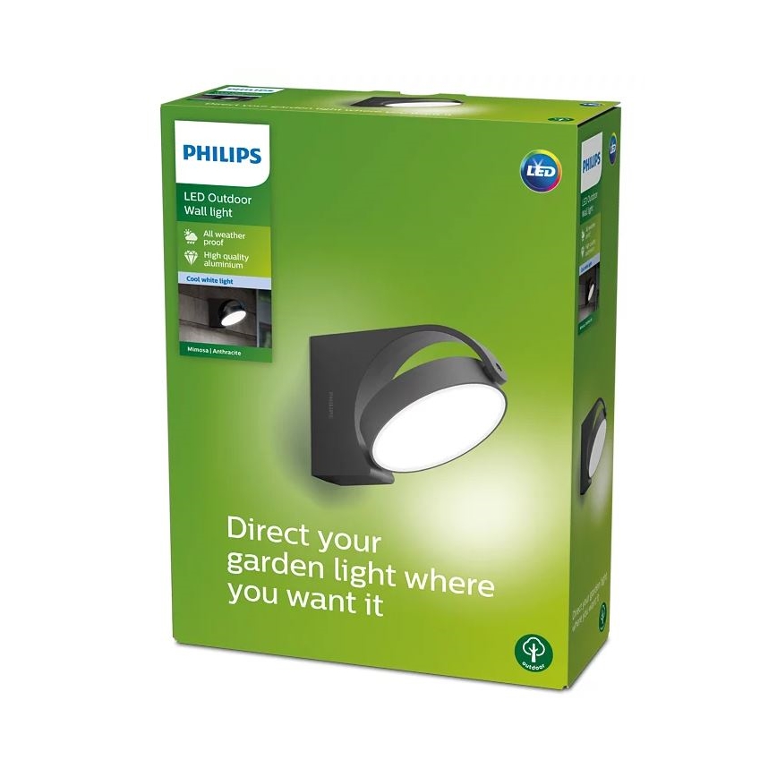 Philips - LED Vanjska zidna svjetiljka LED/7W/230V 4000K IP44